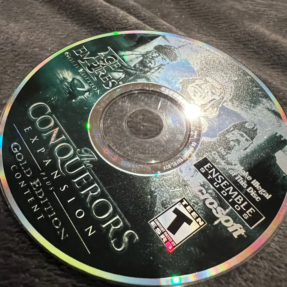 Microsoft Age of Empires II: The Conquerors Expansion CD